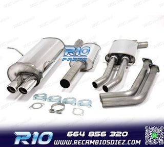 SILENCIOSO ESCAPE BMW E46 98-03