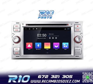 RADIO GPS ANDROID 12 PARA FORD FOCUS C-MAX FIESTA GALAXY KUG