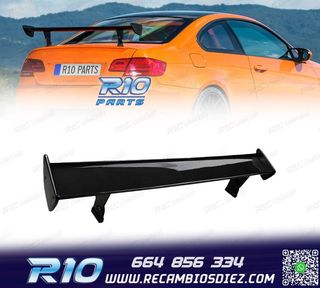 ALERON SPOILER BMW E46 COUPE 03-07 LOOK GTS NEGRO BRILLO