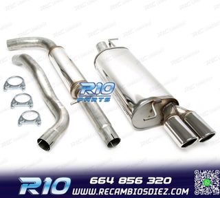 SILENCIOSO ESCAPE AUDI A3 8L 96-03 DOBLE