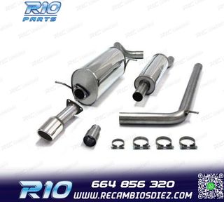 SILENCIOSO ESCAPE AUDI A1 10-15 SIMPLE