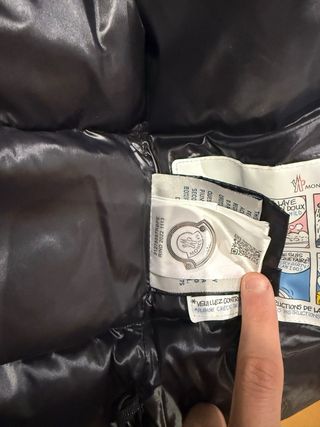 Chaqueta Moncler Negra