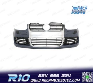 PARAGOLPES DELANTERO VOLKSWAGEN VW GOLF 5 LOOK R32 CROMO