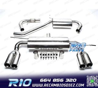 SILENCIOSO ESCAPE VOLKSWAGEN VW GOLF MK5 03-08 DOBLE