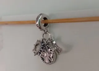 Colgante Trío Luna, Sol y Árbol Vida