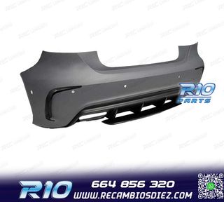 PARAGOLPES TRASERO MERCEDES CLASE A W176 15-18 LOOK AMG PDC