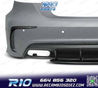 PARAGOLPES TRASERO MERCEDES CLASE A W176 15-18 LOOK AMG PDC