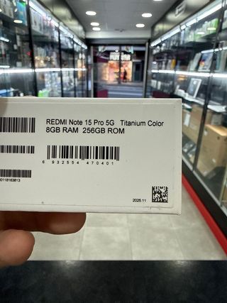 Redmi Note 15 Pro 5G 256GB Titanio