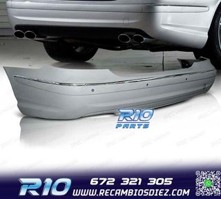 PARAGOLPES TRASERO PARA MERCEDES W211 02-06 LOOK AMG PDC