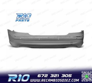PARAGOLPES TRASERO PARA MERCEDES W211 02-06 LOOK AMG PDC