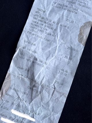 Apple Watch SE 44mm Gris Plata