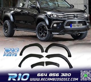 ALETINES PASE RUEDA TOYOTA HILUX 16-21 LOOK REVO
