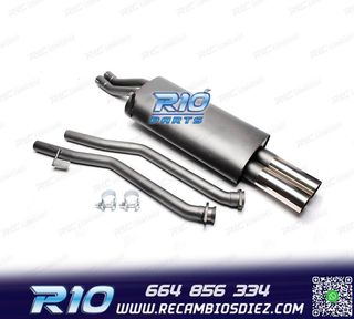 SILENCIOSO ESCAPE BMW SERIE 3 E30 L6 1982-1993 x2
