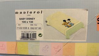 Manta de cuna Disney Baby