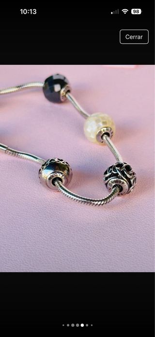 Pulsera Pandora Essence con Charms