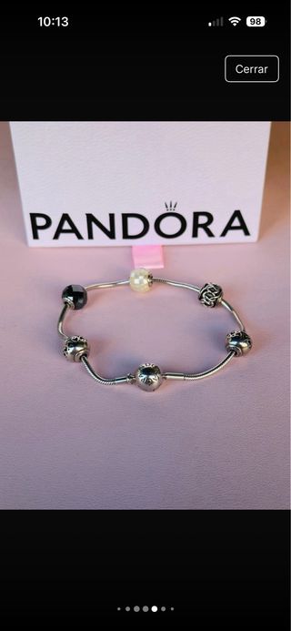 Pulsera Pandora Essence con Charms