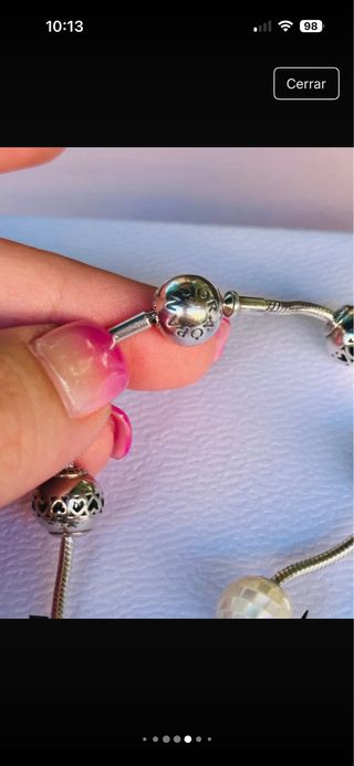 Pulsera Pandora Essence con Charms