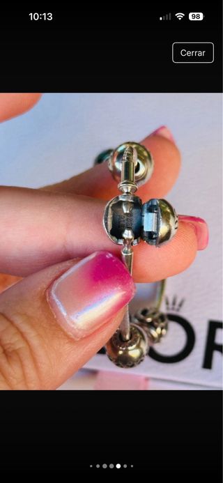 Pulsera Pandora Essence con Charms