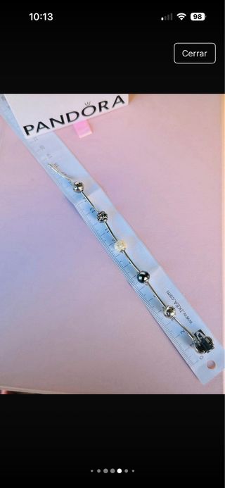 Pulsera Pandora Essence con Charms