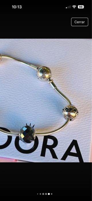 Pulsera Pandora Essence con Charms