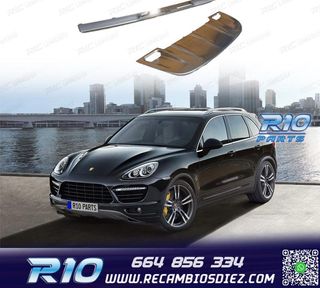 SPOILER FRONTAL Y TRASERO PORSCHE CAYENNE II 10-
