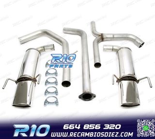 SILENCIOSO ESCAPE OPEL INSIGNIA 08-13 DOBLE