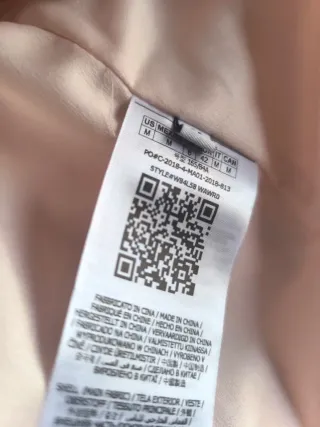 Chaqueta de pelo rosa espectacular