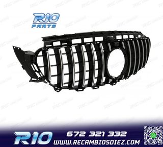 PARRILLA MERCEDES CLASSE E W213 16-19 LOOK AMG GTR NEGRO CRO