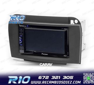 MARCO NEGRO RADIO 2-DIN MERCEDES W220 CLASE S