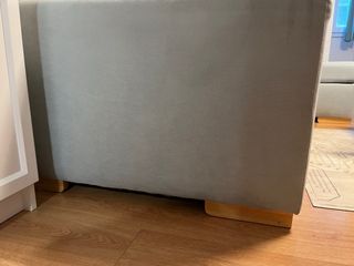 Sofá cama Chaiselongue Banak turquesa