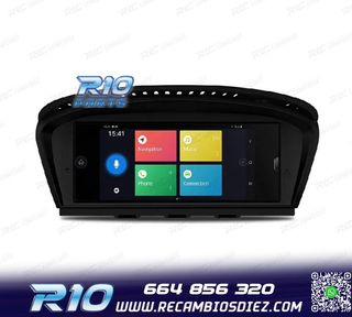 RADIO GPS ANDROID 12 BMW SERIE 3 E90 E91 E92 E93 SERIE 5 E60