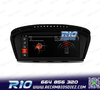 RADIO GPS ANDROID 12 BMW SERIE 3 E90 E91 E92 E93 SERIE 5 E60
