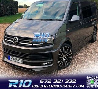 SPOILER LIP FRONTAL VOLKSWAGEN VW TRANSPORTER T6 15-19 LOOK