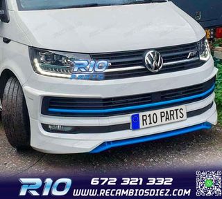 SPOILER LIP FRONTAL VOLKSWAGEN VW TRANSPORTER T6 15-19 LOOK