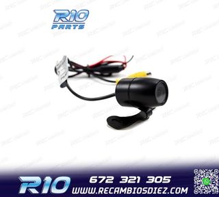 CÁMARA DE APARCAMIENTO UNIVERSAL CON SOPORTE MATRÍCULA