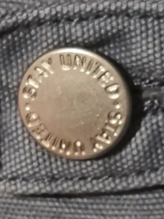 Chaqueta Harrington /Trabajo Gris azulada Talla M