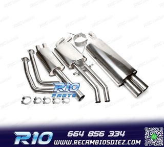 LÍNEA DE ESCAPE BMW SERIE 3 E46 GASOLINA