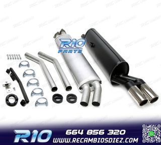 SILENCIOSO ESCAPE BMW E24 76-90