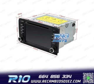 RADIO GPS ANDROID 12 AUDI A3 8P 8PA USB GPS TACTIL HD OCTA-C