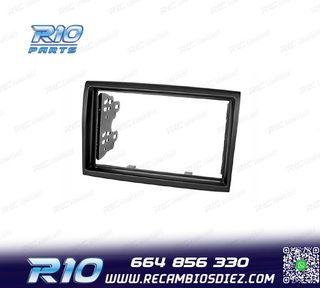 MARCO NEGRO RADIO 2-DIN PARA CITROEN JUMPER PEUGEOT BOXER FI