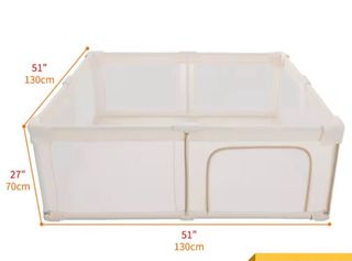 Parque para bebé plegable