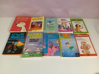 Lote libros juveniles