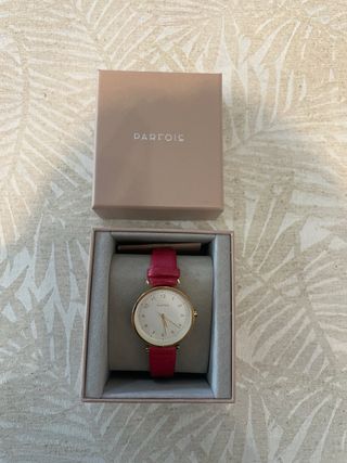 Reloj Parfois Mujer Rojo y Dorado