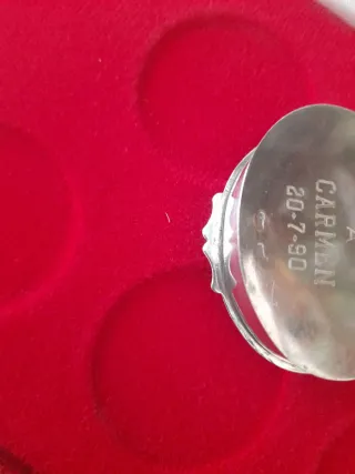 Preciosa caja de plata de ley 925.