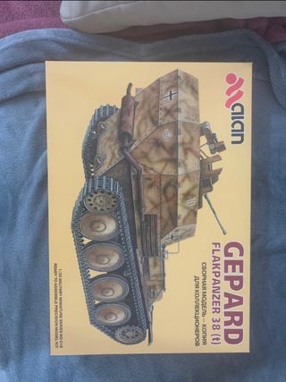 Maqueta Gepard Flakpanzer 38 (t) Alan 1/35