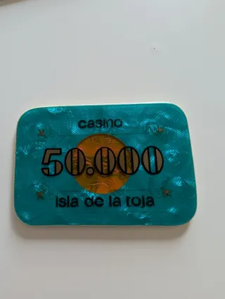 Gettone del Casinò Isla de la Toja 50.000 pesetas
