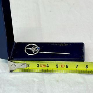 Alfiler Corbata Mercedes Benz 25 Años Plata