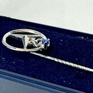 Alfiler Corbata Mercedes Benz 25 Años Plata