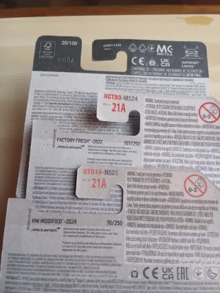 3 Coches Hot Wheels McLaren