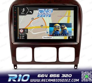 RADIO GPS ANDROID 13 MERCEDES CLASE S W220 98-05